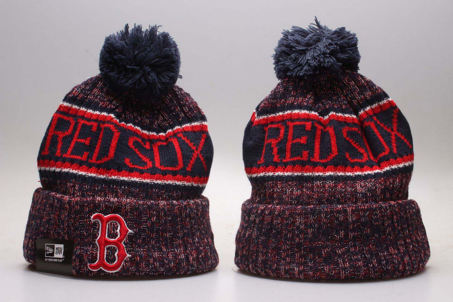 2020 MLB Boston Red Sox Beanies 10